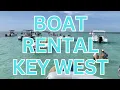 Rent a Boat in Key West Florida