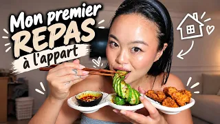 PREMIER REPAS A L'APPART