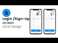 Login Sign Up Screen UI Design Login UI Sign-Up UI Design Android Tutorials