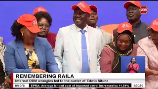 Political leaders seeking to fill the vacuum left by Raila Odinga
