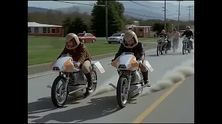 Flying Bikes! Galactica 1980: Galactica Finds Earth Part I - Edit
