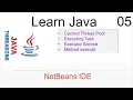 Execute Tasks via Cached Thread Pool and ExecutorService Java Threads Tutorial