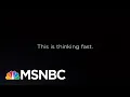 This is thinking fast Jacob Soboroff MSNBC
