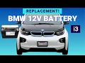 BMW i3 12V battery replacement
