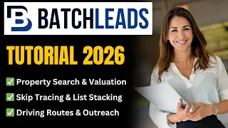 BatchLeads Tutorial 2026 From Property Search to First Outreach