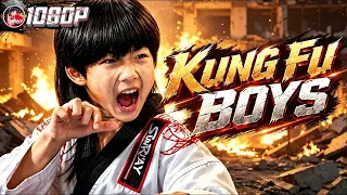 Lin Qiunan delivers a flying kick to the 200-pound coach ! 💪😎《龙拳小子》Kung Fu Boys Full Movie