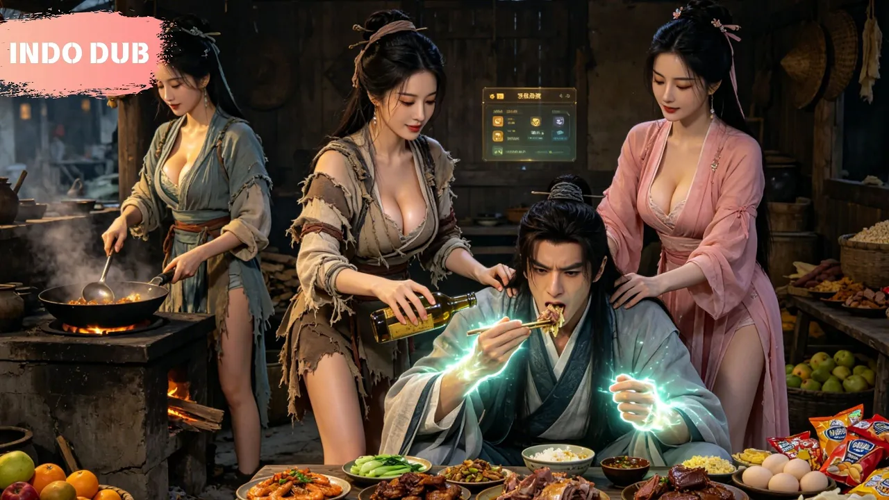 Young man transmigrates to the ancient past, one loaf of bread gets him 3 beautiful wives! Breast... poster