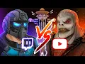 I started a WAR between my chats in Gears 5 Twitch vs YouTube