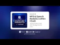 Episode 40 - Ryan McCormick WFO Speech Analytics within CCaaS