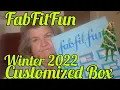 Fully Customized FabFitFun Winter 2022