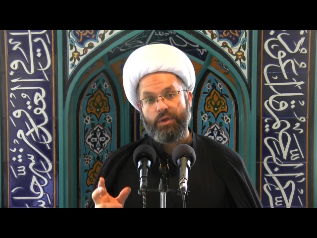 ⁣خطبة الجمعة الاولى - 26 محرم الحرام 1438