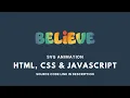 SVG Animation Using HTML CSS and JavaScript Code