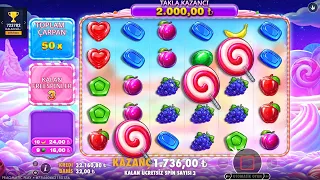 SLOT OYUNLAR $WEET BONANZA 2500 TAKTİK OLAY OLACAK!!! #slots  #sweetbonanzamaxwin