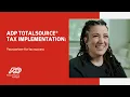 ADP TotalSource at your service Meet Alexandria from our tax implementation team