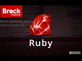 Ruby Gets Chomp function to get input from user