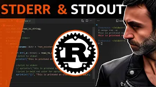 Writing Error Messages to Standard Error Standard Output - Full Crash rust Tutorial for beginners