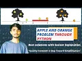 Apple and Orange Problem Python Programming Shubhneet Tiwari