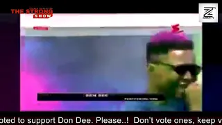 don dee full performance at sagani tv chop de mic