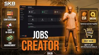  esx qb fivem jobs creator script paid