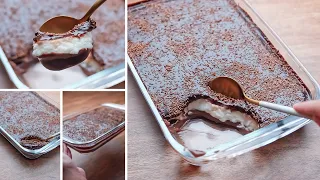 عندكم حليب ودقيق تعالو نعمل بقه تحليه بارده من غير نشا ولا فرن ولا بيض ولا كريمه ولا كريم شانتيه 