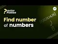 Find Number of Numbers School Practice Problem Avneet Kaur Saini