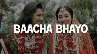 Download Baacha Bhayo - Swoopna \u0026 Jyotsna♡ (Wedding  Song) [Antim saas ferchu,timi sangai bachera♡] MP3