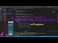 Tetris in Python with pygame - Beginner Tutorial