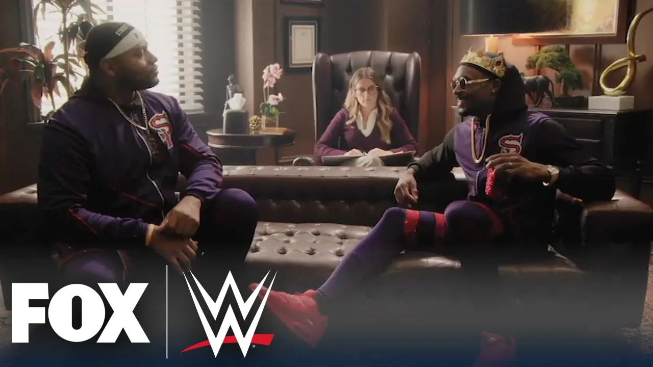 Street Profits join Rachel Bonnetta for 'Wrestling With Your Feelings' | WWE BACKSTAGE | WWE ON FOX