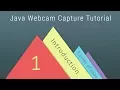 Java Webcam Capture for Beginners Introduction and Capture webcam image with 3 lines of code