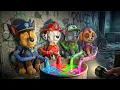 Lagu Oh NO! INVESTIGATING the PAW PATROL Missing Their Color Characters at an ABANDONED Police Station!!