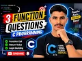 3 Most Important Function Questions in C Practice Functions in C Programming
