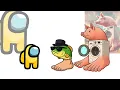 Download Lagu Mini Crewmate vs Italiaanse Brainrot-personages | Among Us #italianbrainrot #animatie #brainrot