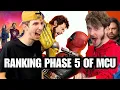 ESCAPE POD RANK PHASE 5 OF THE MCU