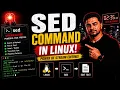 SED Command Mastery Beginner to Advanced Linux Guide