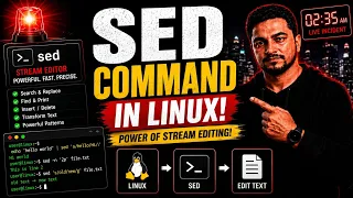 SED Command Mastery Beginner to Advanced Linux Guide