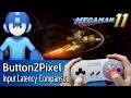 Button2Pixel Mega Man 11 Demo Input Lag Analysis all platforms