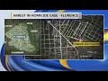 Man arrested on outstanding warrant for murder in Florence police say