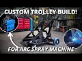 Download Lagu We Built a Custom Trolley for Our Metal Arc Spray Machine! 🛠️ | Shop Made