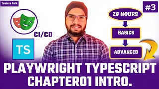 Playwright TypeScript Chapter01 Introduction Playwright Testing Tutorial