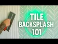 Tile Backsplash 101 DIY Guide for Beginners Start to Finish