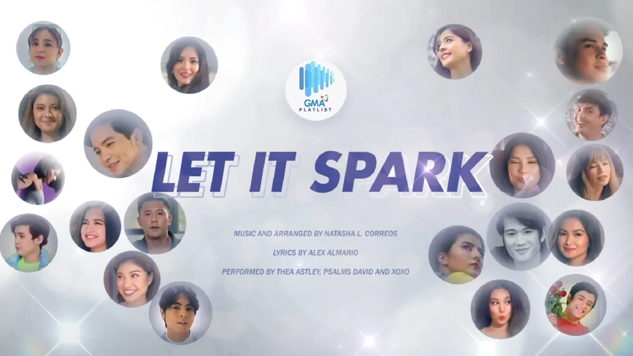Playlist Lyric Video: “Let It Spark" by Psalms David, XOXO, and Thea Astley