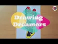 How to Draw Minnie Mouse Step by Step || Colour Drawing