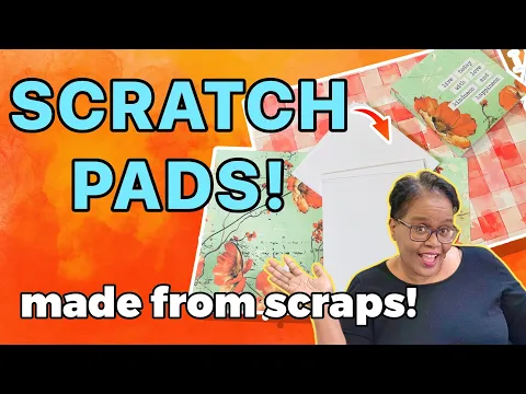 Download MP3 GREAT FOR ANY SIZE SCRAPS!  easy diy notepad, scratch pad or doodle pad/