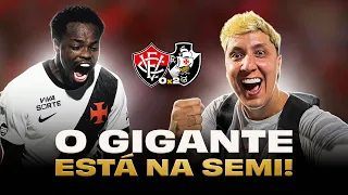 VASCO CLASSIFICADO PRA SEMIFINAL DA COPA DO BRASIL!! TUDO GRAVADO DE DENTRO DO CAMPO!!