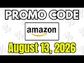 NEW Amazon Promo Code Coupon Code August 2026 Amazon Discount Code 2026