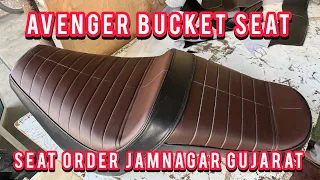 Download Bajaj Avenger bucket seat order Jamnagar Gujarat @pawarseatcovers MP3