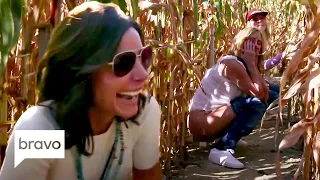 is sonja peeing in a corn maze rhony highlights s12 ep7 