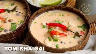 Download Authentic Tom Kha Gai Thai BEST EVER Coconut Chicken Soup MP3