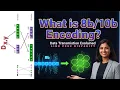 What is Encoding line code disparity computer networks