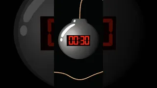 30 Second Timer With Bomb Explosion Shorts Timer Tiktok Countdown 30sec Bomb Explosion 